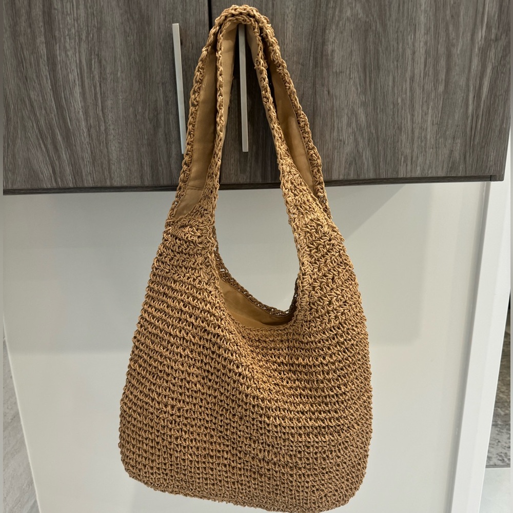 Large Straw handbag